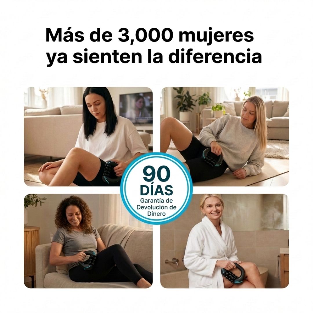 VELRA™ - Masajeador Rotatorio Anticelulitis.